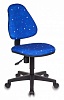 Кресло детское Бюрократ KD-4 Cosmos синий космос Cosmos