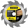 Пильный диск по дереву Stayer 3683-160-20-12 d=160мм d(посад.)=20мм (циркулярные пилы)