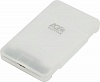 Внешний корпус для HDD SSD AgeStar 3UBCP1-6G SATA пластик белый 2.5"