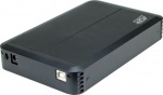 Внешний корпус для HDD AgeStar 3UB3O8 SATA пластик/алюминий черный 3.5"