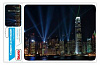 Коврик для мыши Buro BU-M80010 рисунок Гонконг 230x180x2мм
