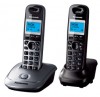 Р Телефон Dect Panasonic KX-TG2512RU2 титан (труб. в компл.:2шт) АОН