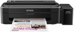Принтер Epson L132, 4-цветный струйный СНПЧ A4, 27 (15 цв) стр/мин, 5760x1440 dpi, подача: 100 лист., USB (старт.чернила до 7500 цветных и 4500 ч/б документов А4)