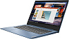 Ноутбук Lenovo IdeaPad 1 14ADA05 14"(1920x1080) AMD Athlon Silver 3050U(2.3Ghz) 4096Mb 128SSDGb noDVD Int:AMD Radeon Cam BT WiFi 35WHr war 1y 1.4kg blue DOS + 45W