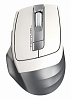 Мышь A4 Fstyler FG35 серебристый белый оптическая (2000dpi) беспроводная USB (6but)
