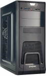 Корпус Miditower ExeGate CP-603UB Black, ATX, <CP450W, 80mm>, 2*USB+2*USB3.0, Audio, замок блокировки кнопки питания