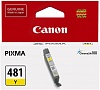 Картридж струйный Canon CLI-481 Y 2100C001 желтый для Canon Pixma TS5140 6140 8140 8540
