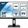 Монитор AOC 23.8" Pro 24P2C черный IPS LED 4ms 16:9 HDMI матовая 1000:1 250cd 178гр 178гр 1920x1080 DisplayPort FHD 4.22кг