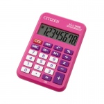Калькулятор карманный Citizen Cool4School LC110NRPK розовый 8-разр.