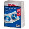 Коробка Hama на 2CD/DVD H-83894 Jewel Case прозрачный (упак.:5шт)