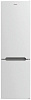 Холодильник CANDY CCRN 6200W  Комби, 200x59.5x65.7 см, No Frost, полезный объем 370 (264 106) литров, А класс, 40 дБ, 1 компрессор, R600 a, ST, электронное управление внутри на верхней панели, освещение камеры LED (светодиодное), потреление энергии 416 кВ