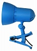 Светильник настольный Трансвит NADEZHDA1MINI BLU на прищепке E27 лампа накаливания синий лазурь 40Вт