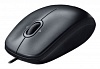 Мышь Logitech M100 черный темно-серый оптическая (1000dpi) USB1.1 (2but)