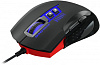 Мышь Оклик GMNG XM004 черный красный оптическая (12800dpi) USB для ноутбука (8but)