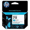 Картридж струйный HP 711 CZ134A голубой x3упак. (29мл) для HP DJ T120 T520