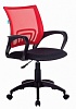 Кресло Бюрократ CH-695NLT красный TW-35N сиденье черный TW-11 сетка ткань крестовина пластик