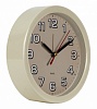 Часы настенные аналоговые Бюрократ Alarm-R15P D15см бежевый
