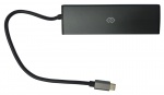 Разветвитель USB-C Digma HUB-2U3.0СCR-UC-G 5порт. серый