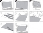 Экран защиты информации для ноутбука 3M PF133W1B (7100210594) 13.3" черный