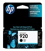 Картридж струйный HP 920 CD971AE черный для HP OJ 6000 6500