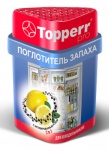 Поглотитель запаха для холодильников Topperr Лимон/Уголь 100гр (3116)