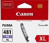 Картридж струйный Canon CLI-481XL PB 2048C001 фото голубой для Canon PixmaTS8140TS TS9140