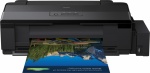 Принтер Epson L1800, 6-цветный струйный СНПЧ A3+, 15 стр/мин, 5760x1440 dpi, подача: 100 лист., USB, печать фотографий (старт.чернила - около 1500 фото формата 10х15)