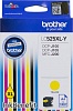 Картридж струйный Brother LC525XLY желтый (1300стр.) для Brother DCP-J100 J105 J200