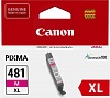 Картридж струйный Canon CLI-481XL M 2045C001 пурпурный для Canon Pixma TS6140 TS8140TS TS9140 TR7540 TR8540