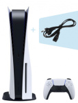 Игровая консоль PlayStation 5 CFI-1000A белый/черный