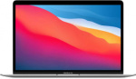 Ноутбук Apple MacBook Air M1 M1 16Gb SSD256Gb/семиядерный 13.3" IPS (2560x1600) Mac OS silver WiFi BT Cam