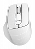 Мышь A4 Fstyler FG30 серый белый оптическая (2000dpi) беспроводная USB