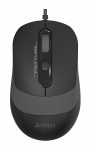 Мышь A4 Fstyler FM10 черный/серый оптическая (1000dpi) USB