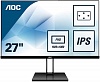 Монитор AOC 27" Value Line 27V2Q серебристый  IPS LED 4ms 16:9 HDMI матовая 1000:1 250cd 178гр 178гр 1920x1080 DisplayPort FHD 4.22кг