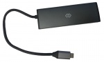 Разветвитель USB-C Digma HUB-2U3.0СH-UC-G 4порт. серый