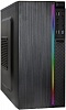 Корпус Minitower ExeGate mEVO-9302-RGB-600W-12 (mATX, БП 600NPX с вент. 12см, 2*USB+1*USB3.0, HD аудио, черный с RGB подсветкой)