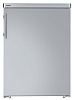 Холодильник Liebherr Холодильник Liebherr  85x60.1х60.8, однокамерный, объем камер 127 18л, морозильная камера сверху, серебристый
