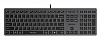 Клавиатура A4Tech Fstyler FX60 серый USB slim LED (FX60 GREY   WHITE)