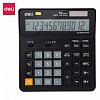 Калькулятор бухгалтерский Deli EM01020 черный 12-разр.