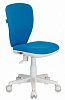 Кресло детское Бюрократ KD-W10 26-24 голубой 26-24 (пластик белый)