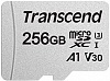Флеш карта microSDXC 256Gb Class10 Transcend TS256GUSD300S-A + adapter