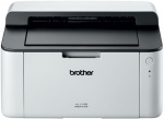 Принтер Лазерный Brother HL-1110R (HL1110R1)бело-черный, лазерный, A4, монохромный, ч.б. 20 стр/мин, печать 2400x600, лоток 150 листов, USB