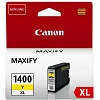Картридж струйный Canon PGI-1400XLY 9204B001 желтый (1200мл) для Canon Maxify МВ2040 2340