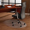 Коврик напольный Floortex FC129919SR овальный для паркета ламината Поликарбонат 99х125см