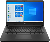 Ноутбук HP 14s-dq3001ur Celeron N4500 4Gb SSD256Gb Intel UHD Graphics 14" HD (1366x768) Windows 10 black WiFi BT Cam
