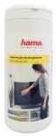 Салфетки Hama R1095850 для экранов мониторов/плазменных/ЖК телевизоров/ноутбуков туба 100шт влажных
