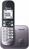 Р Телефон Dect Panasonic KX-TG6811RUM серый металлик АОН