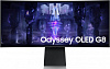 Монитор Samsung 34" Odyssey OLED G8 S34BG850SI серебристый OLED LED 21:9 M M полуматовая HAS 250cd 178гр 178гр 3440x1440 175Hz FreeSync Premium Ultra WQHD USB 7.5кг