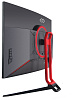 Монитор Digma 27" Gaming DM-MONG2710 черный красный LED 16:9 HDMI M M матовая 300cd 178гр 178гр 1920x1080 DisplayPort FHD 5.2кг