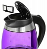 Чайник электрический Starwind SKG2217 1.8л. 2200Вт фиолетовый черный (корпус: стекло)